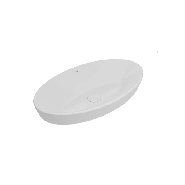 Dove 2.0 Oval Çanak Lavabo Beyaz 70x40cm